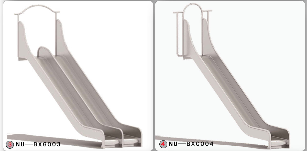 Stainless Steel Slides (2)