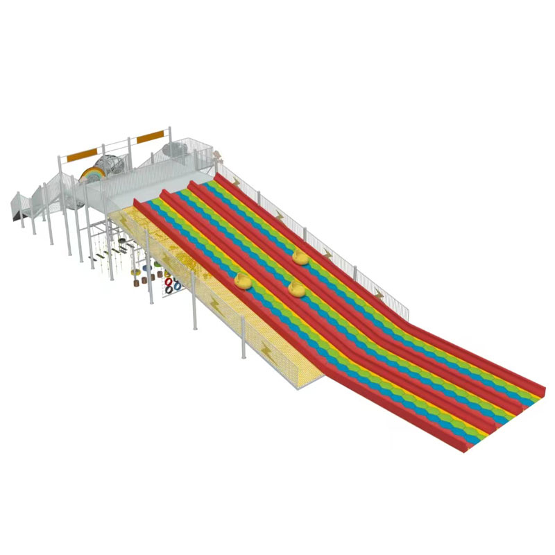 Rainbow Slide，Big Rainbow Slide，Rainbow Playground Slide Factory