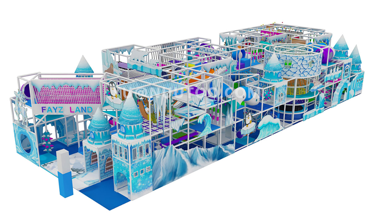 snow theme indoor playground (2)