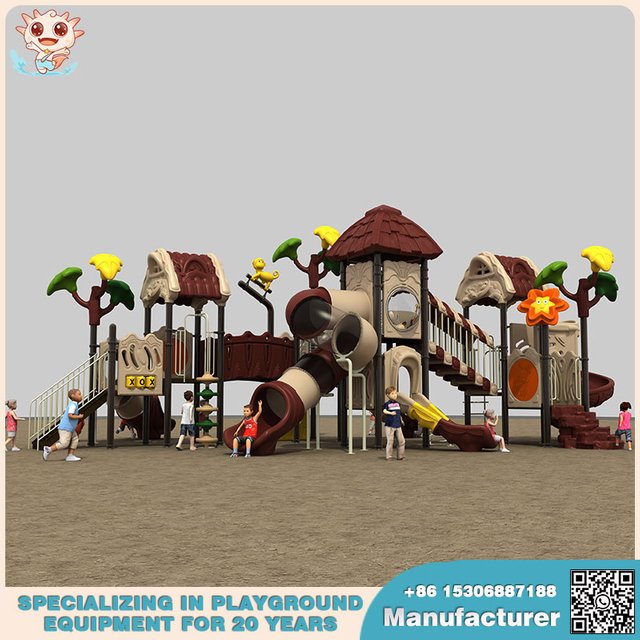Treehouse Playground Enhances Outdoor Playground Equipment Experience