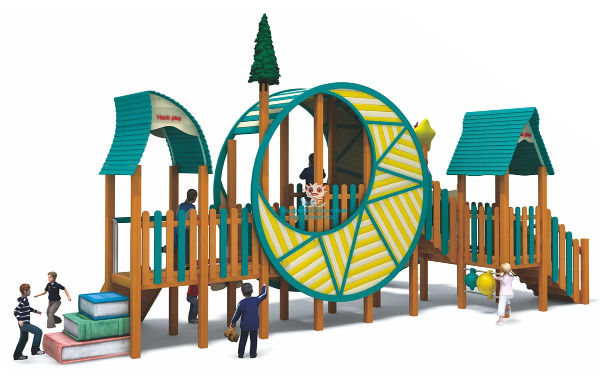  Wooden Playground Equipment (4)