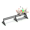 China Amusement Park Equipment，piggy Race Game Factory