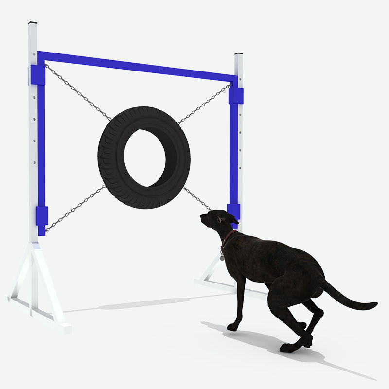Hoop Poles Bar Jump，Pet Playground Game Supplier