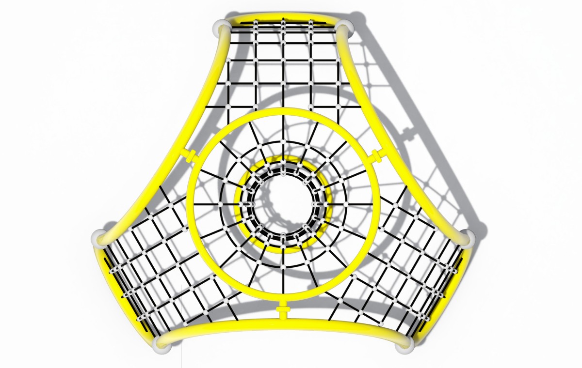 Panoramic display of Children's Climbing Playground Equipment Dome-3