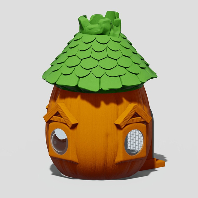 Tunnel-Linked Rabbit Hut: Pet Playground System