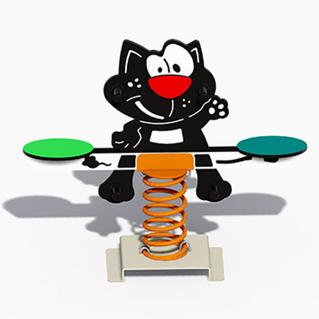 Black Cat-Themed Custom Seesaws 
