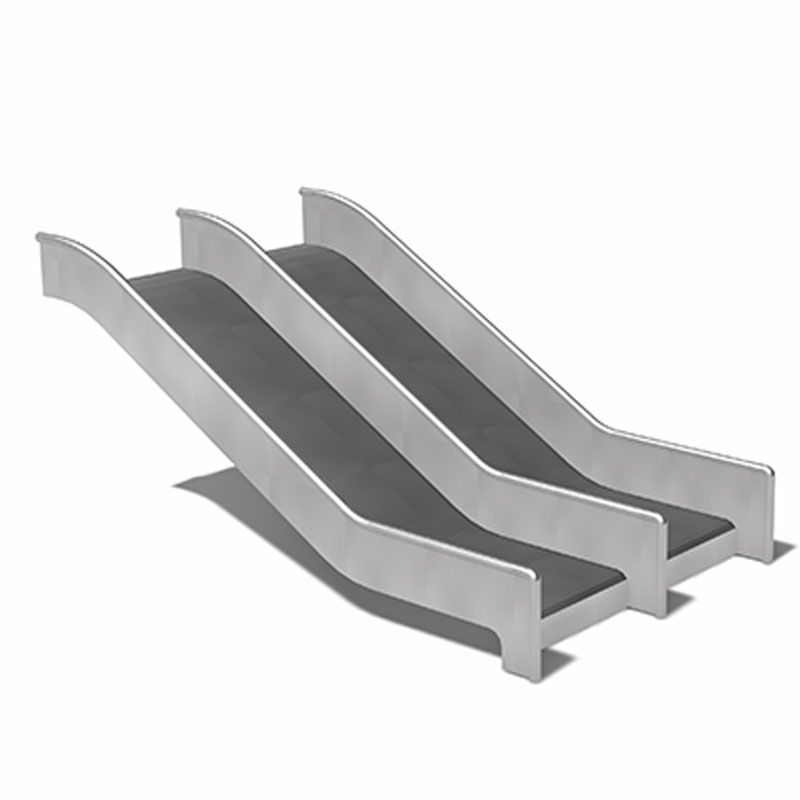 Multi-Lane Straight Stainless Steel Slides