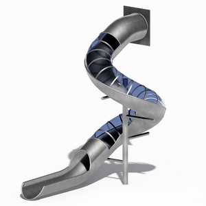 Outdoor Spiral Stainless Steel Slides