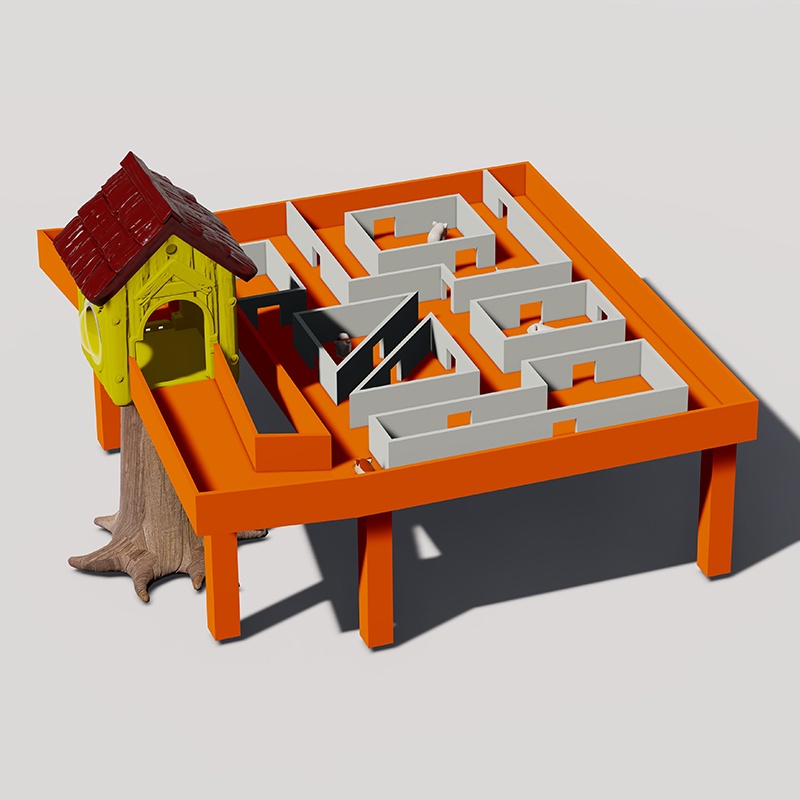  Guinea Pigs Maze: Energetic Pet Playground Zone
