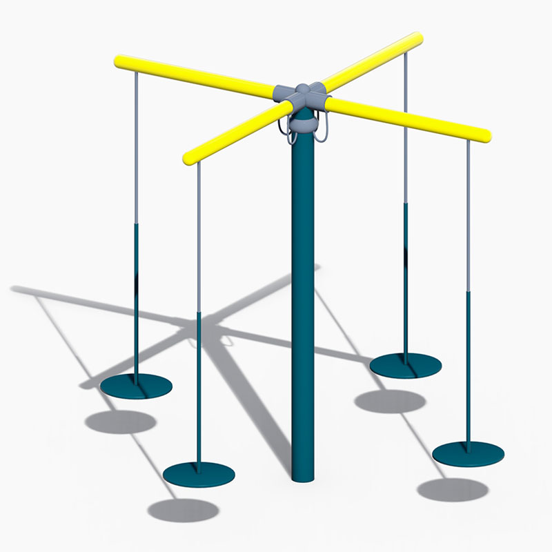 Galvanized Pipe Kids Outdoor Swing Built for Safe and Fun Daily Play Activities