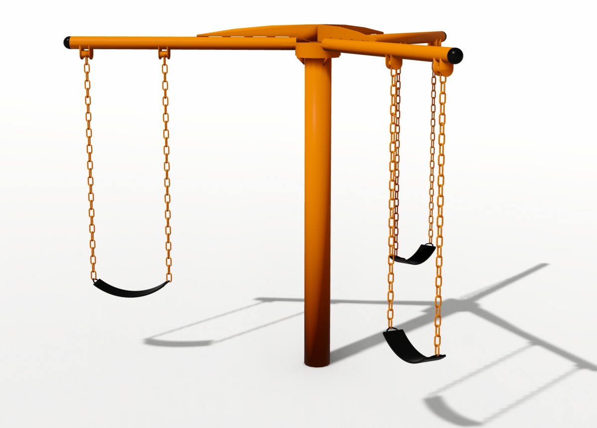 commercial playground swing set (3)