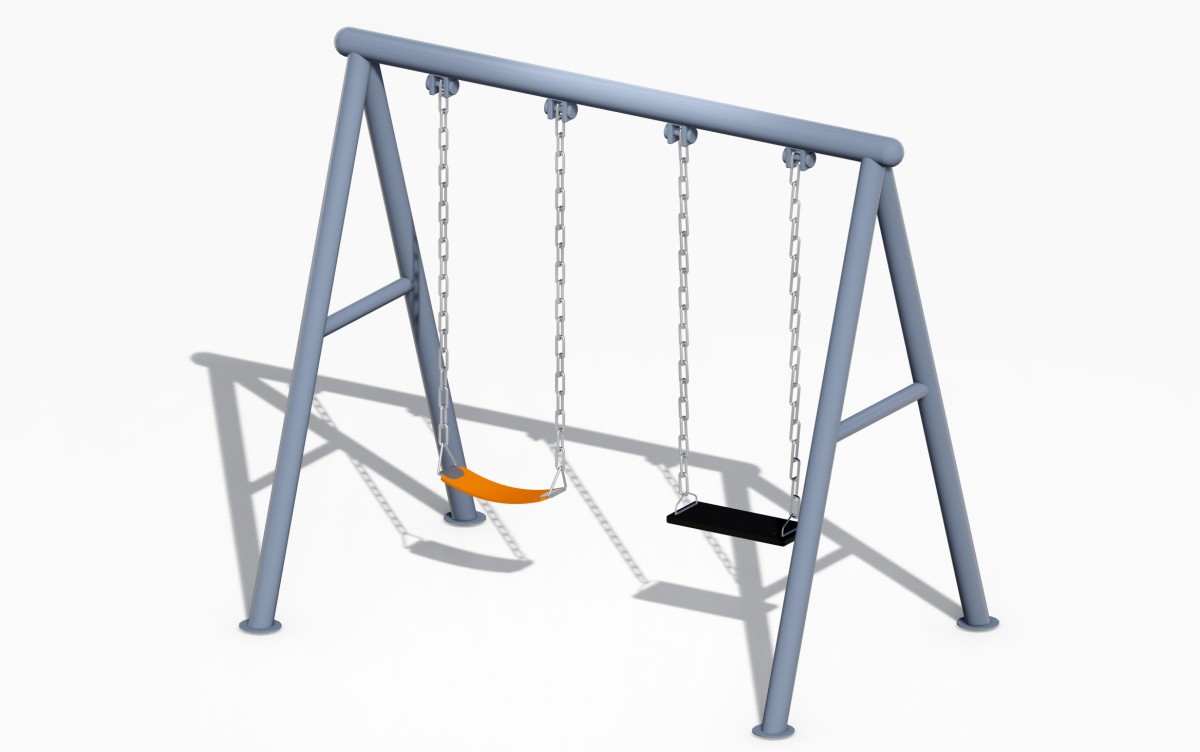 Swing set for playground (3)