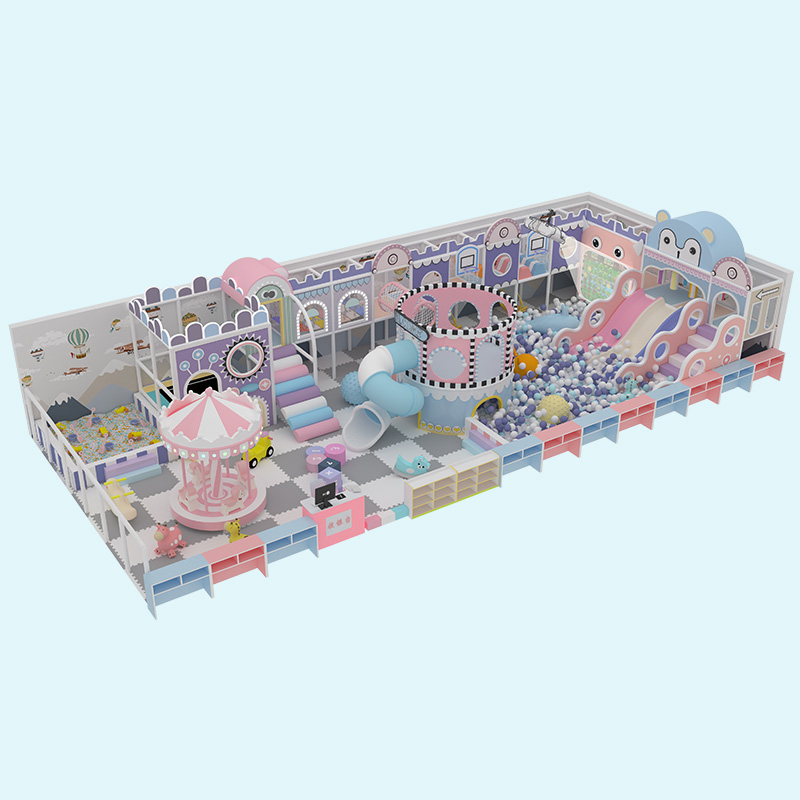 Pastel Theme Maze Indoor Playground - China Exporter