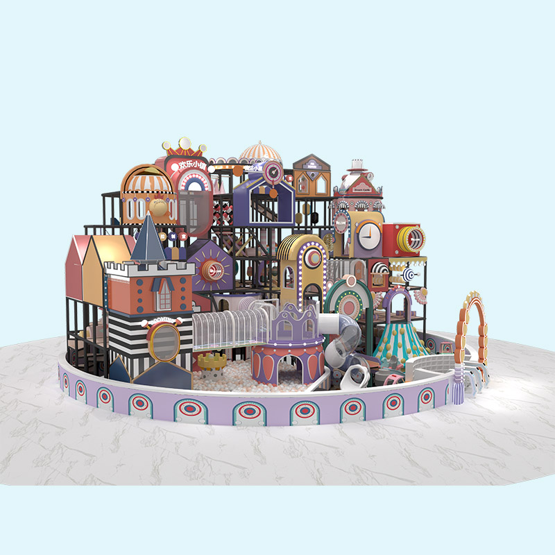 Macaron Series Kids Pastel Maze Indoor Play Supplier