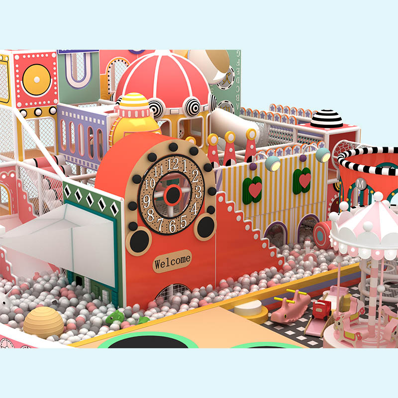 Macaron Series Maze Indoor Play - Mall Pastel Play Supplier