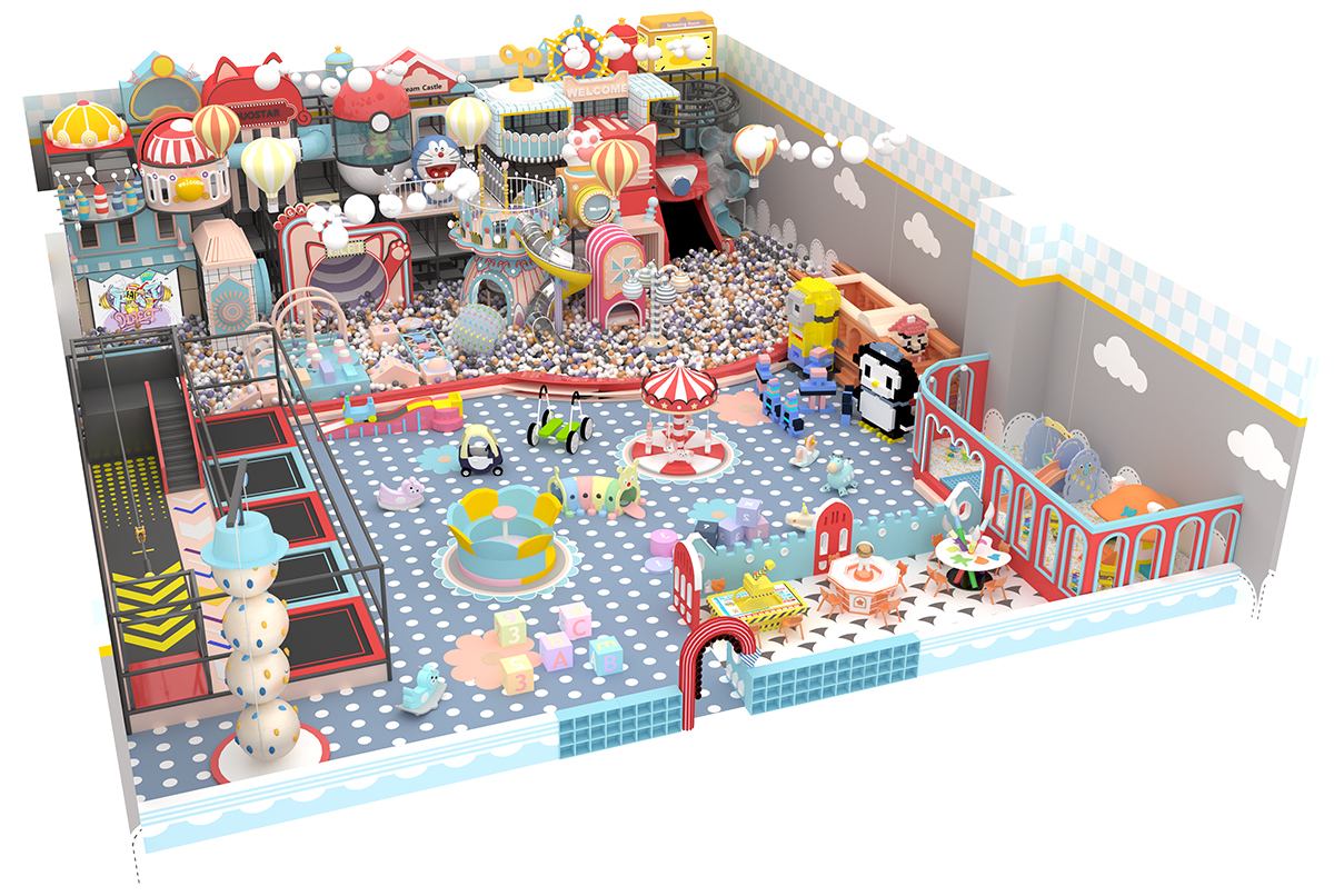 10.Commercial Macaron Soft Play Equipment (3)