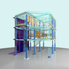 Indoor High Ropes Course - Mall Adventure Play Supplier