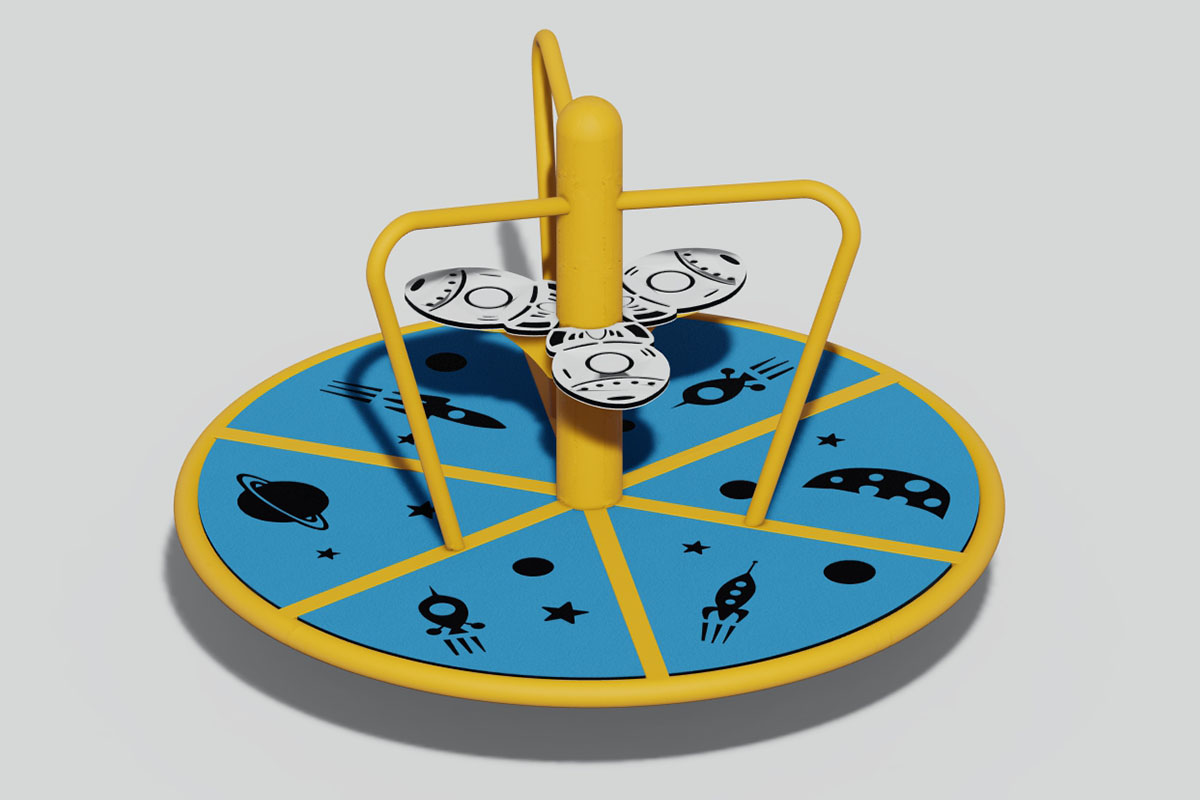 kids playground roundabout6