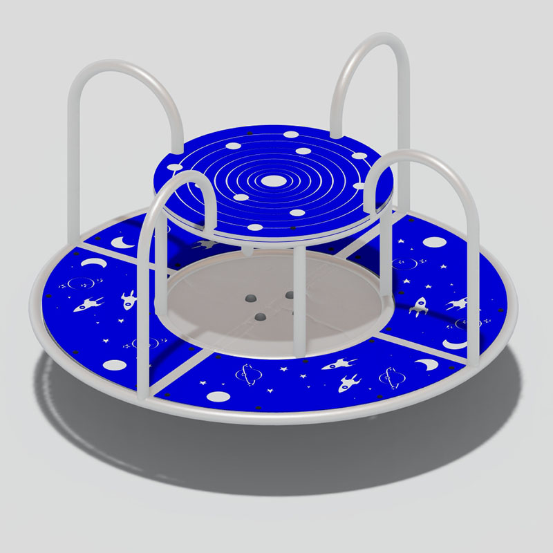 Commercial-Grade Outdoor Playground Roundabout with Smooth Rotation