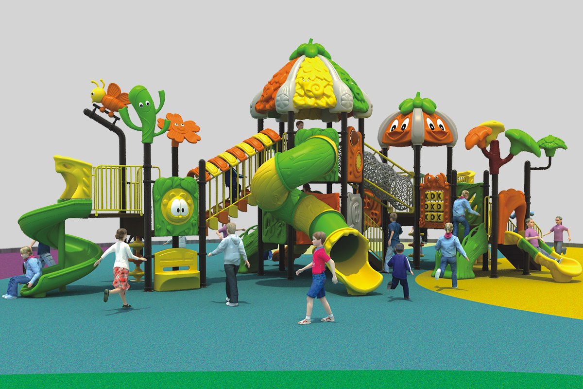 commercial playground slide (1)