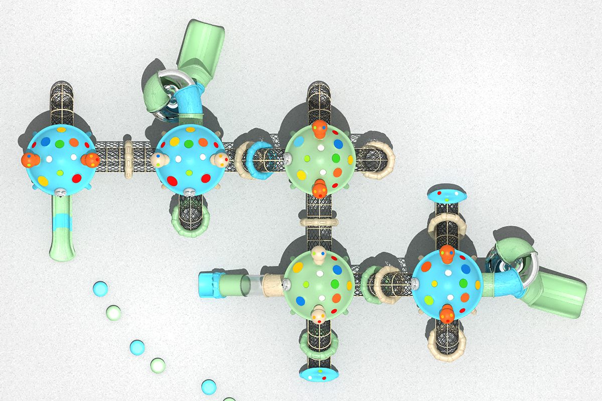 Durable Outdoor Playground Slide Structures (1)