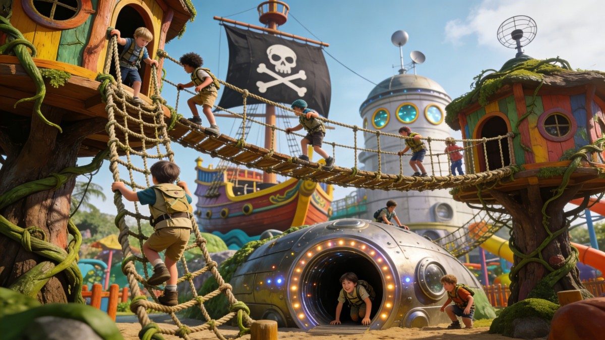 types of children's playgrounds-5