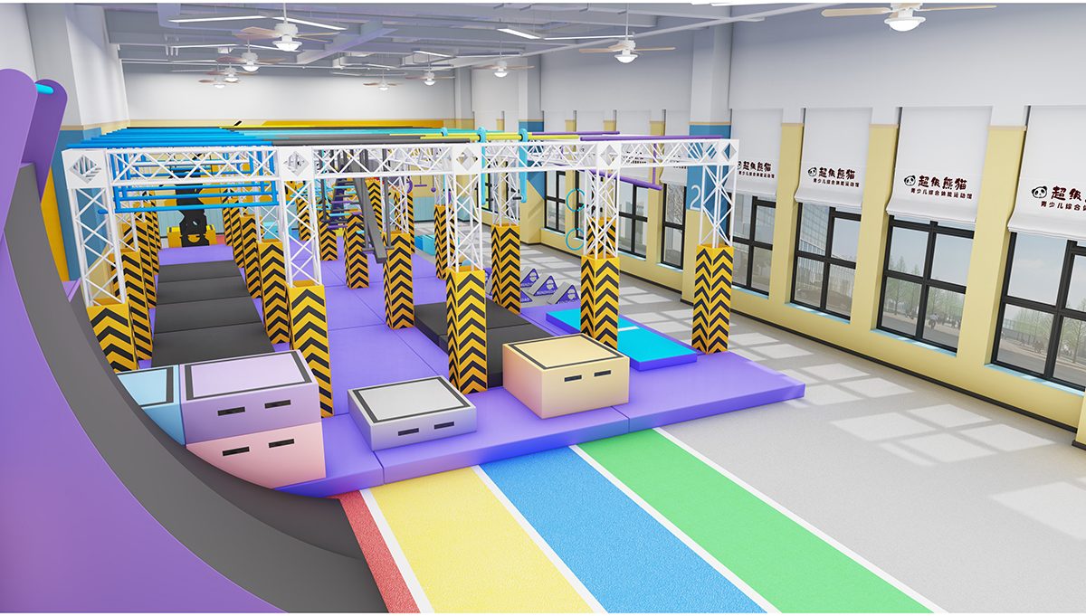 7. Ninja Warrior Indoor Obstacle Course (4)
