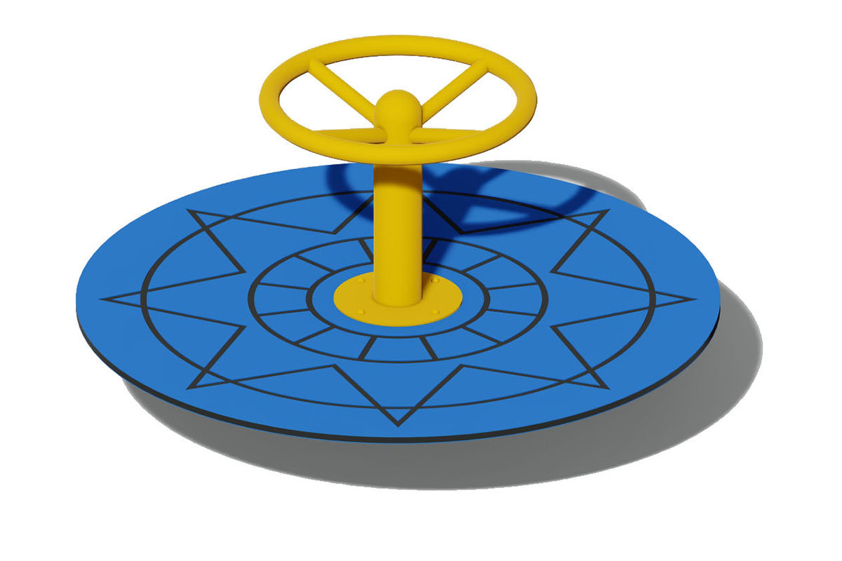 Playground roundabout