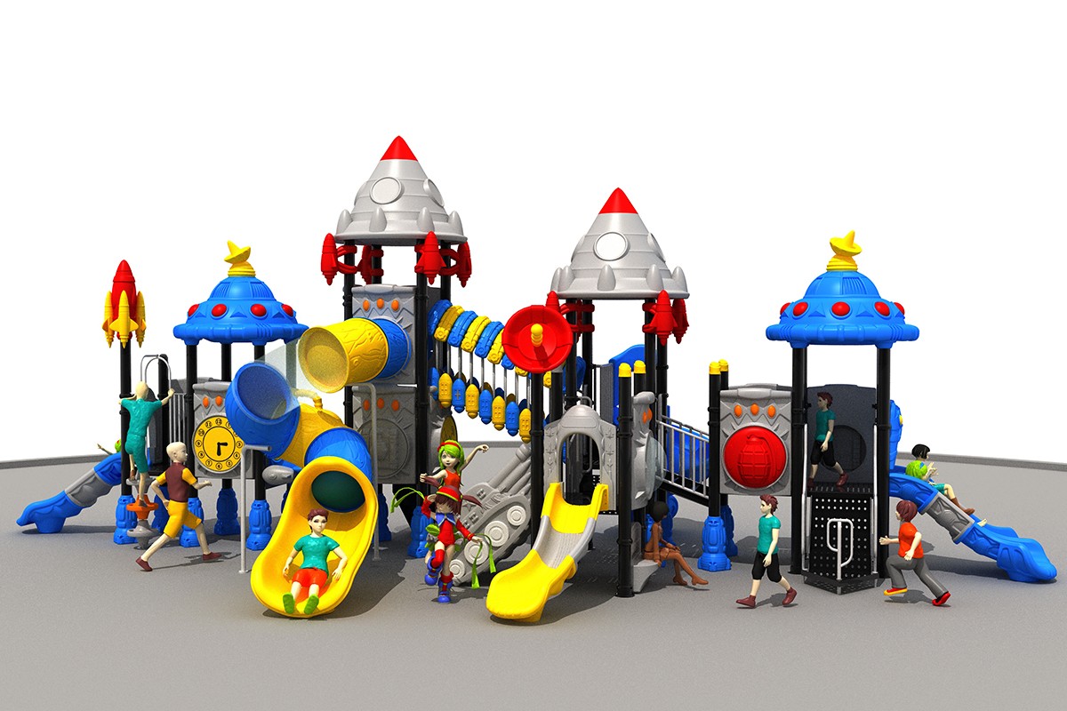 Wholesale Space Playground Slide HDPE Outdoor Bulk (2)