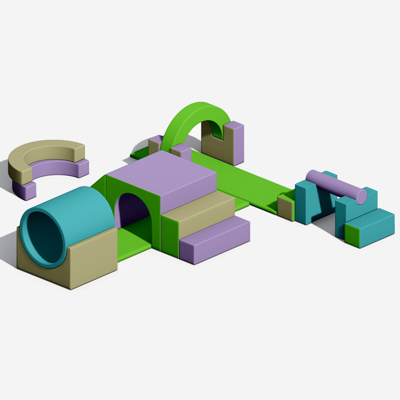 Modular Crawl & Climb Indoor Soft Play Equipment