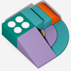 Block-Modular Indoor Soft Play Equipment