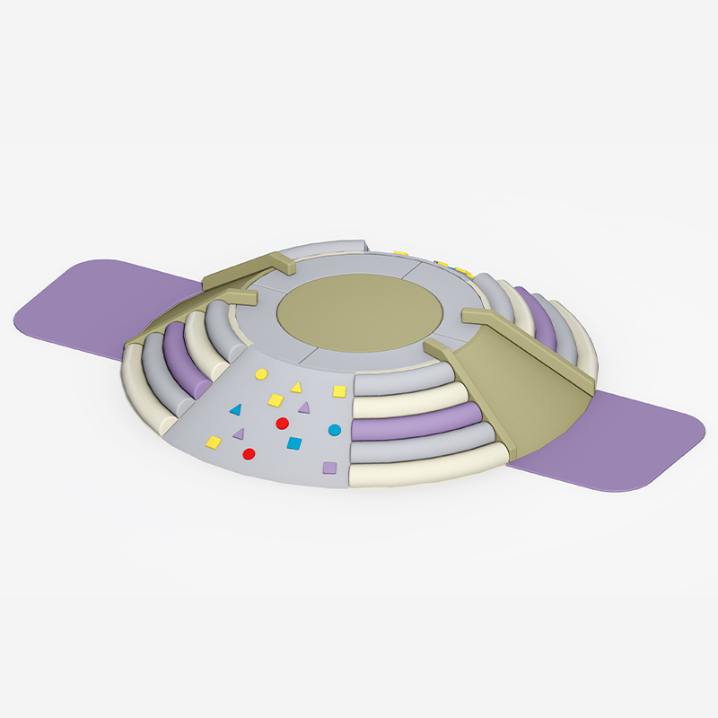 Circular Sensory Indoor Soft Play Equipment 