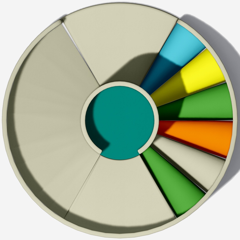 Spiral Modular Indoor Soft Play Equipment 