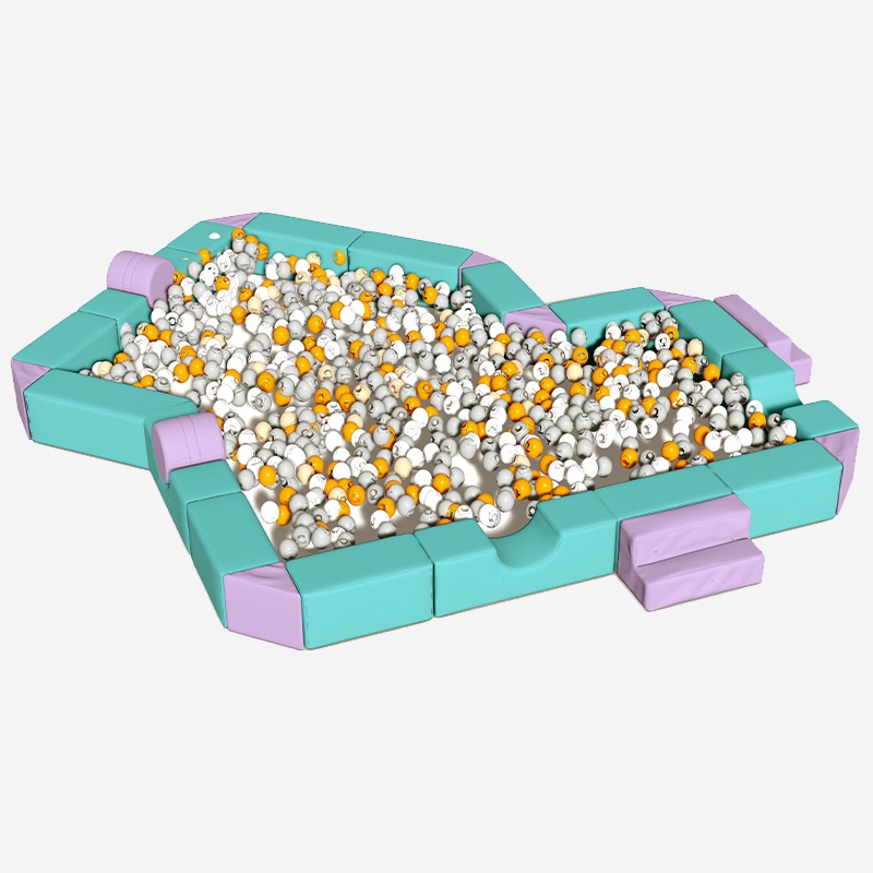 Irregular-Shaped Themed Custom Indoor Soft Play Ball Pit 