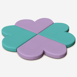 Clover-Shaped Modular Indoor Soft Play Mat