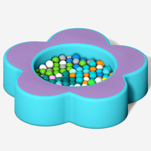 Petal-Shaped EN71 Certified Indoor Soft Play Pit