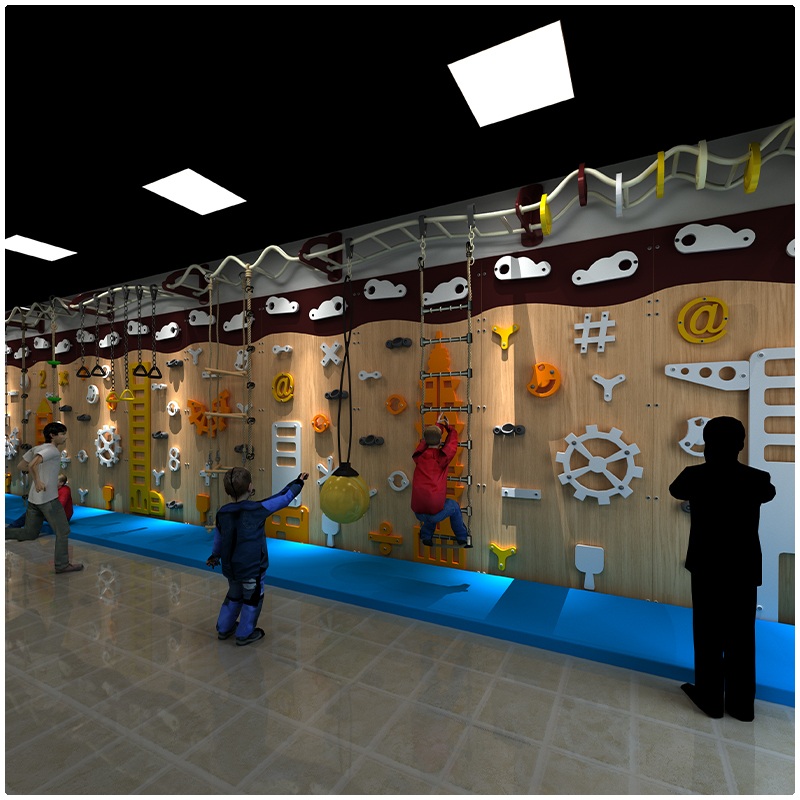 Playful Playground Climbing Wall – Themed Indoor Climbing Wall Set