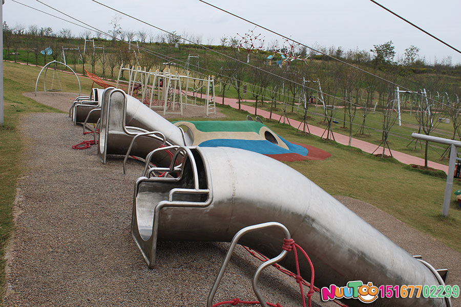 Non-standard travel + stainless steel slide case + slide + rides (3)