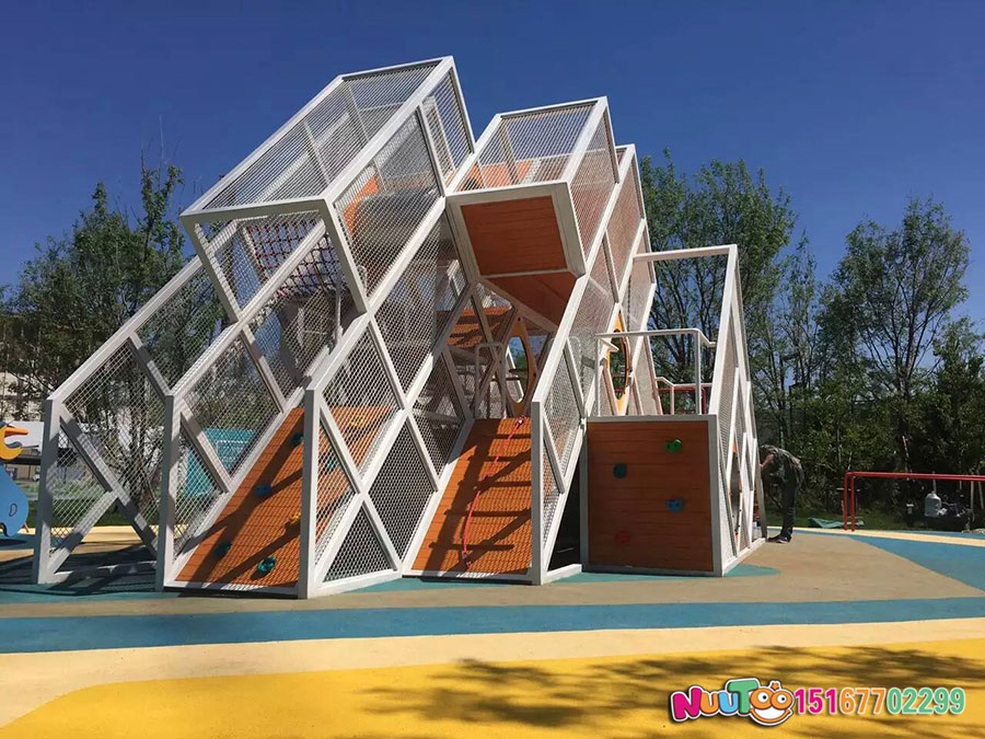 Non-standard amusement + Beijing Xuhui combination slide + children's playground equipment (8)