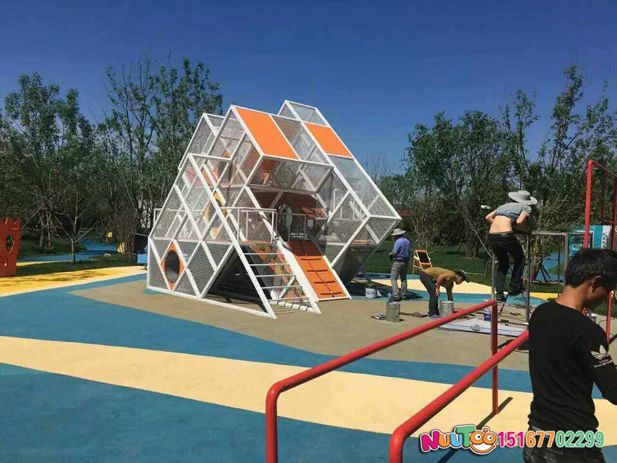 Non-standard amusement + Beijing Xuhui combination slide + children's playground equipment (15)
