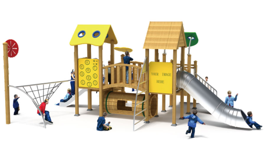Combination slide + play equipment + small doctor + slide + log slide + stainless steel combination slide 35