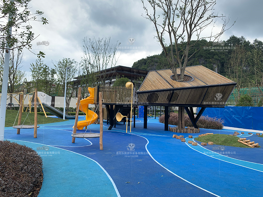 2019009 Guizhou Mongcheng House House + Wood Composite Slide - (21)