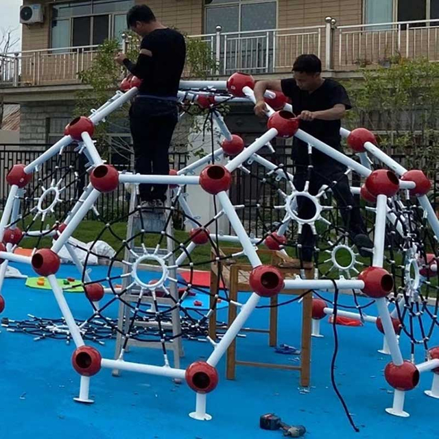Fuyang Yankou Kindergarten Outdoor Sports Equipment Play Equipment Project Case
