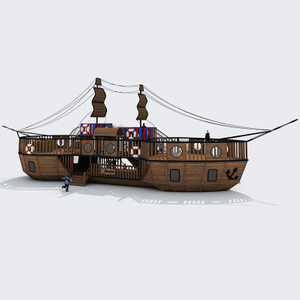 Pirate Ship Playground,Pirate Ship Playground Equipment Factory 
