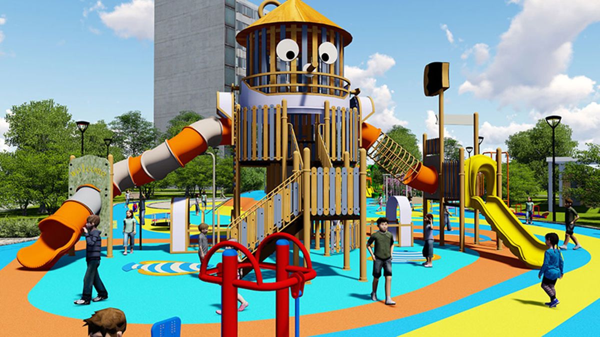 What Are The Design Plans Of My Country's Children's Paradise? The Following Four Categories