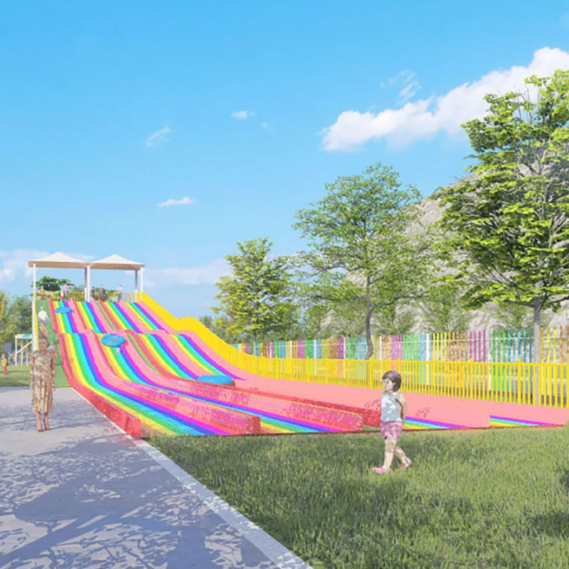 Rainbow Playground Slide，Rainbow Slide，Big Rainbow Slide Price