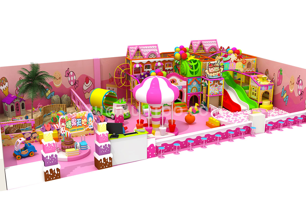 small candy themed indoor playground factory (1)