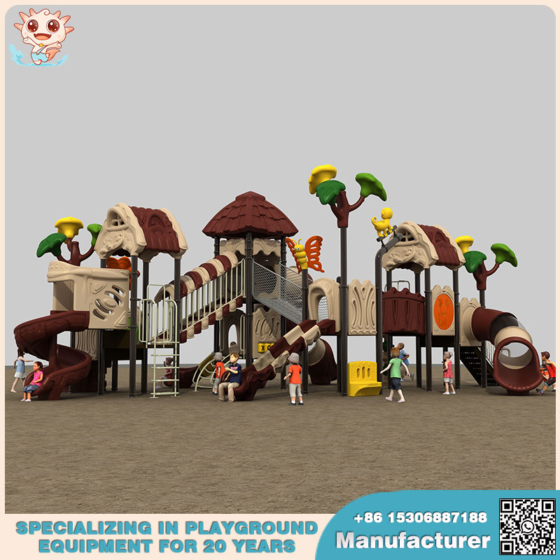 Treehouse Playground Enhances Outdoor Playground Equipment Experience