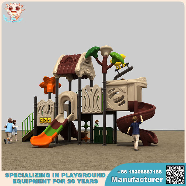  Treehouse Playground Unleashes The Life of Outdoor Playground Equipment