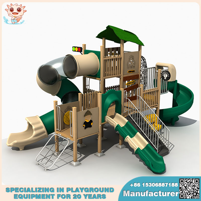 Outdoor Playground Equipment Manufacturer Produces Classic Playground